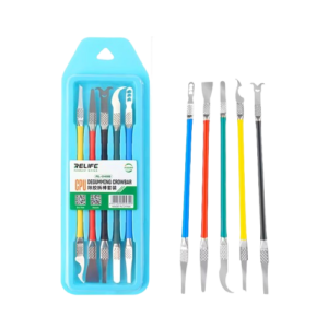 RELIFE RL-049B CPU Glue Removal Crowbar Set for Mobile Phone Frame Separation